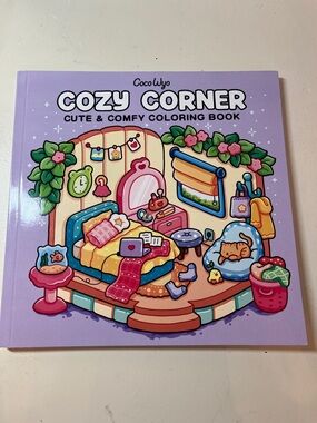 NWT Coco Wyo Cozy Corner Cute & Comfy Coloring Book